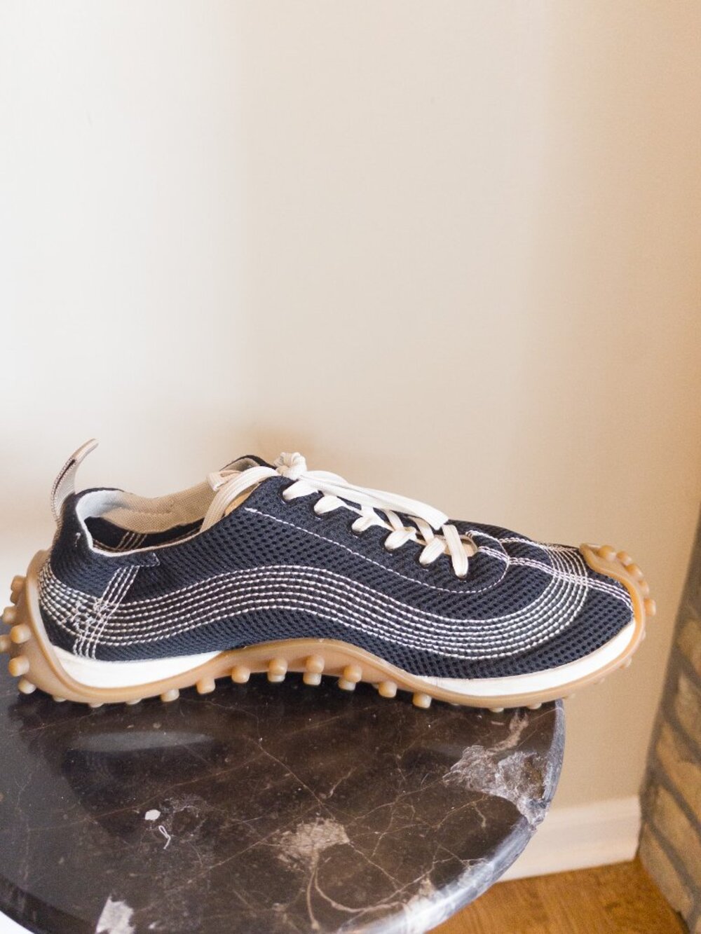 AMI Paris Mirage Mesh Sneakers Black 44 US 11 - Picture 7 of 15